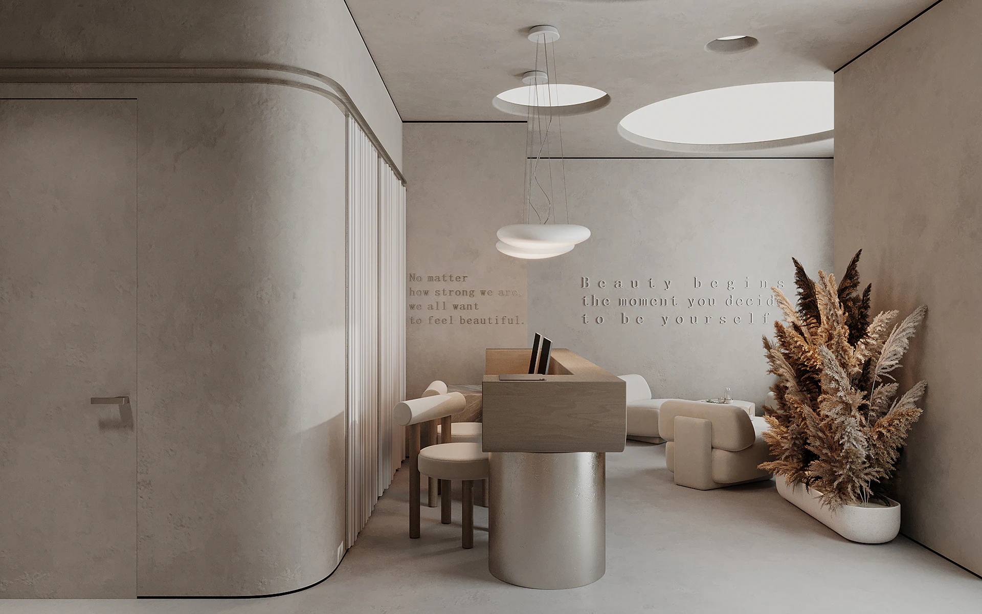 HOMESEE Salon Beauty Commercial Interior Design commercial interior case image 05