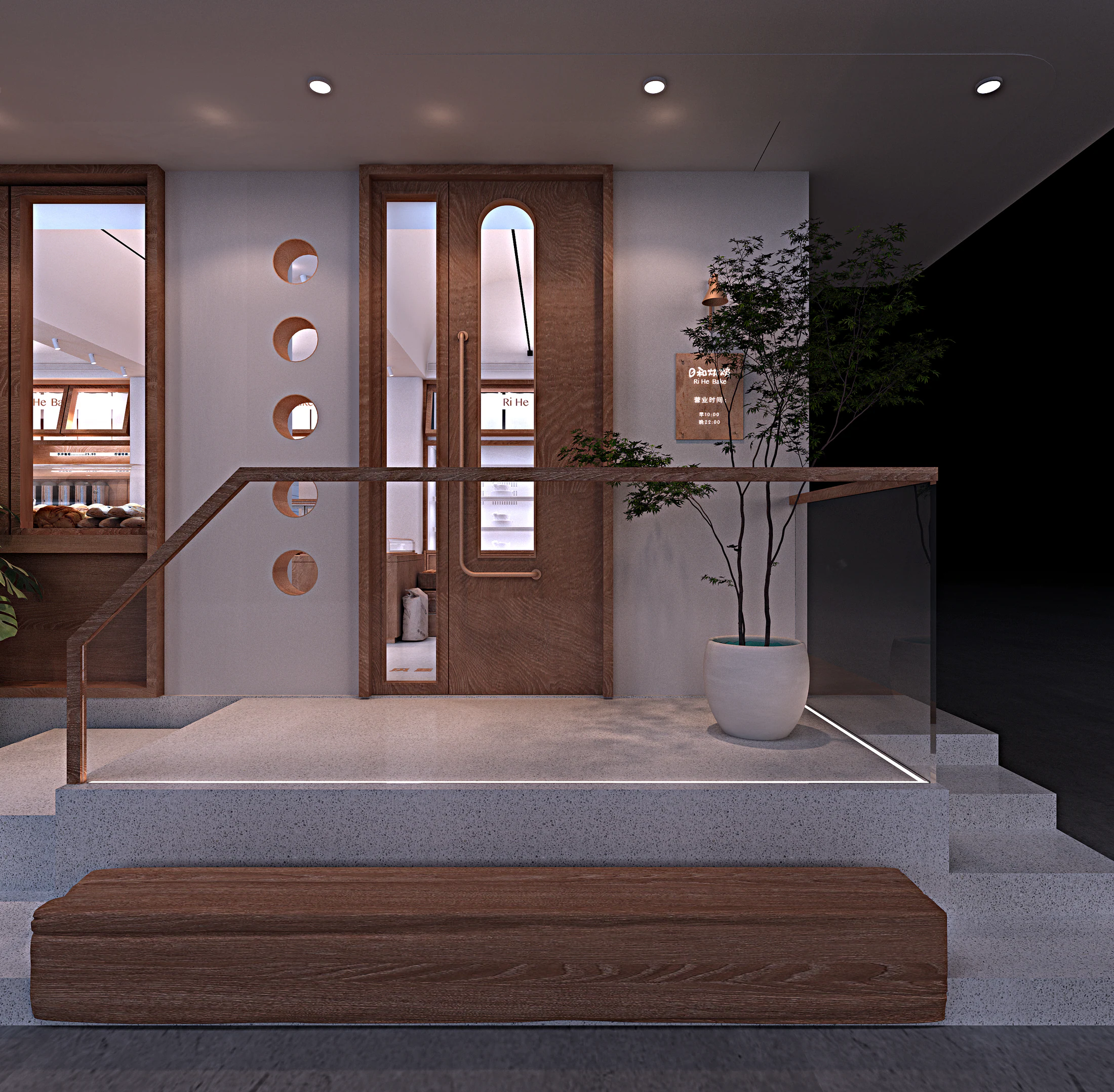 HOMESEE Rihe Japanese Bakery Commercial Interior Design commercial interior case image 05
