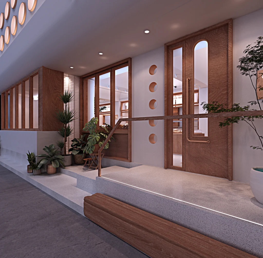 HOMESEE Rihe Japanese Bakery Commercial Interior Design commercial interior case image 06