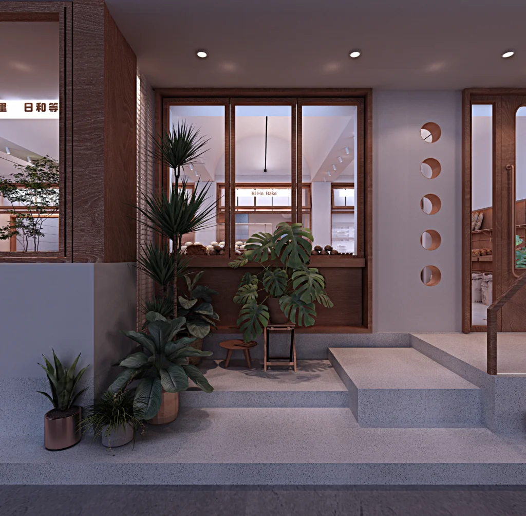 HOMESEE Rihe Japanese Bakery Commercial Interior Design commercial interior case image 07