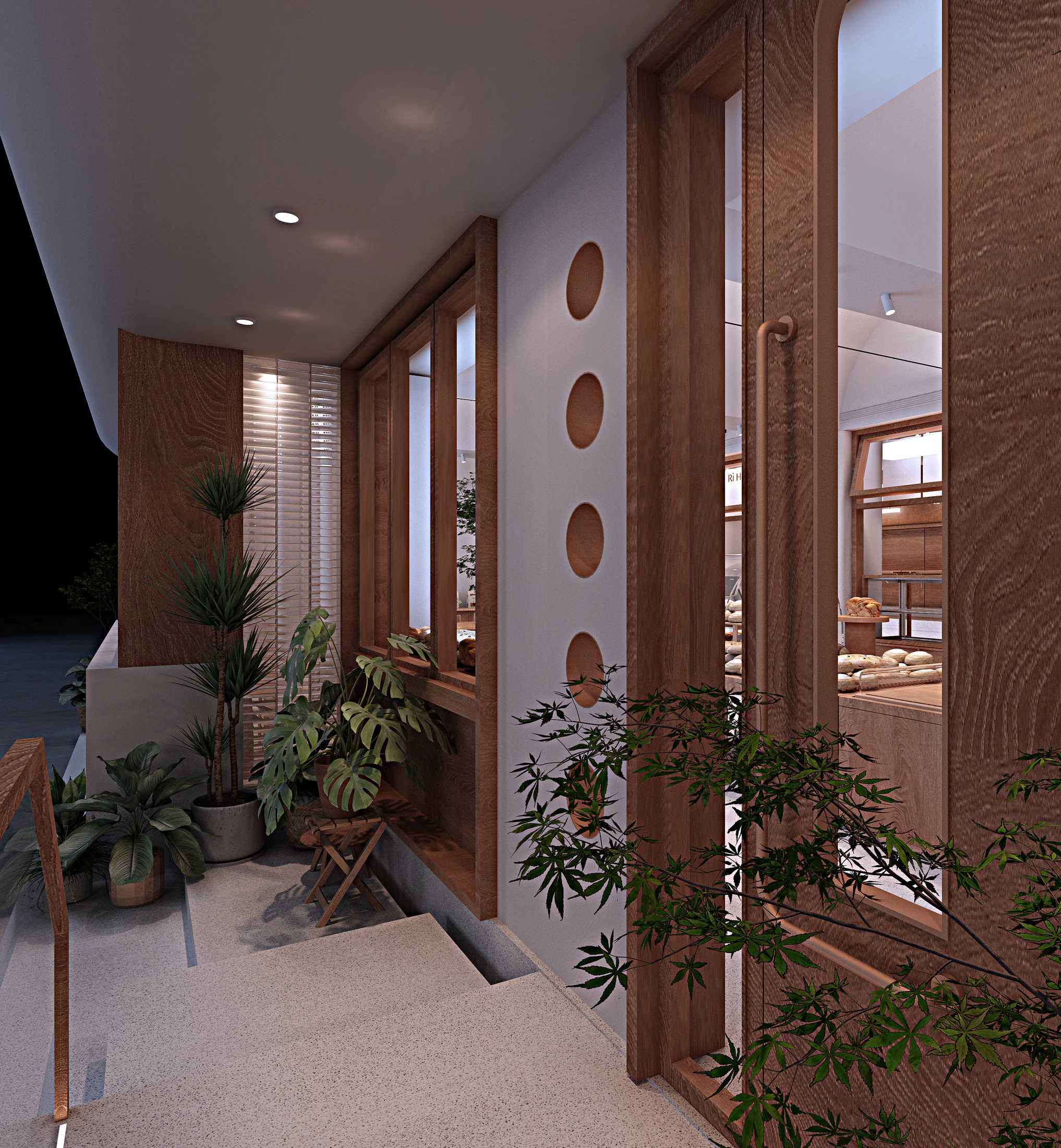 HOMESEE Rihe Japanese Bakery Commercial Interior Design commercial interior case image 08