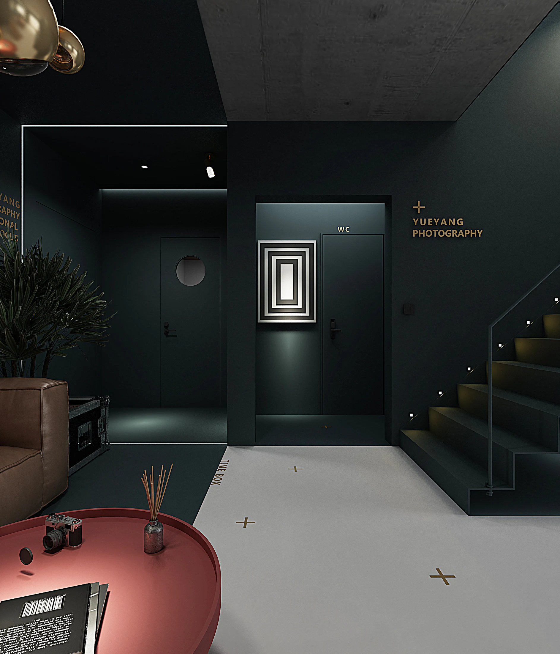 HOMESEE TIME BOX Yueyang Photography Studio Commercial Interior Design commercial interior case image 06