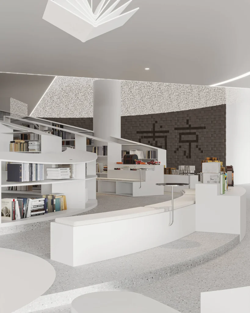 HOMESEE Nanjing New Concept Bookstore Commercial Interior Design commercial interior case image 07