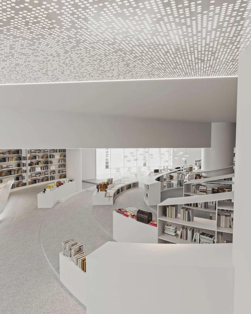 HOMESEE Nanjing New Concept Bookstore Commercial Interior Design commercial interior case image 08
