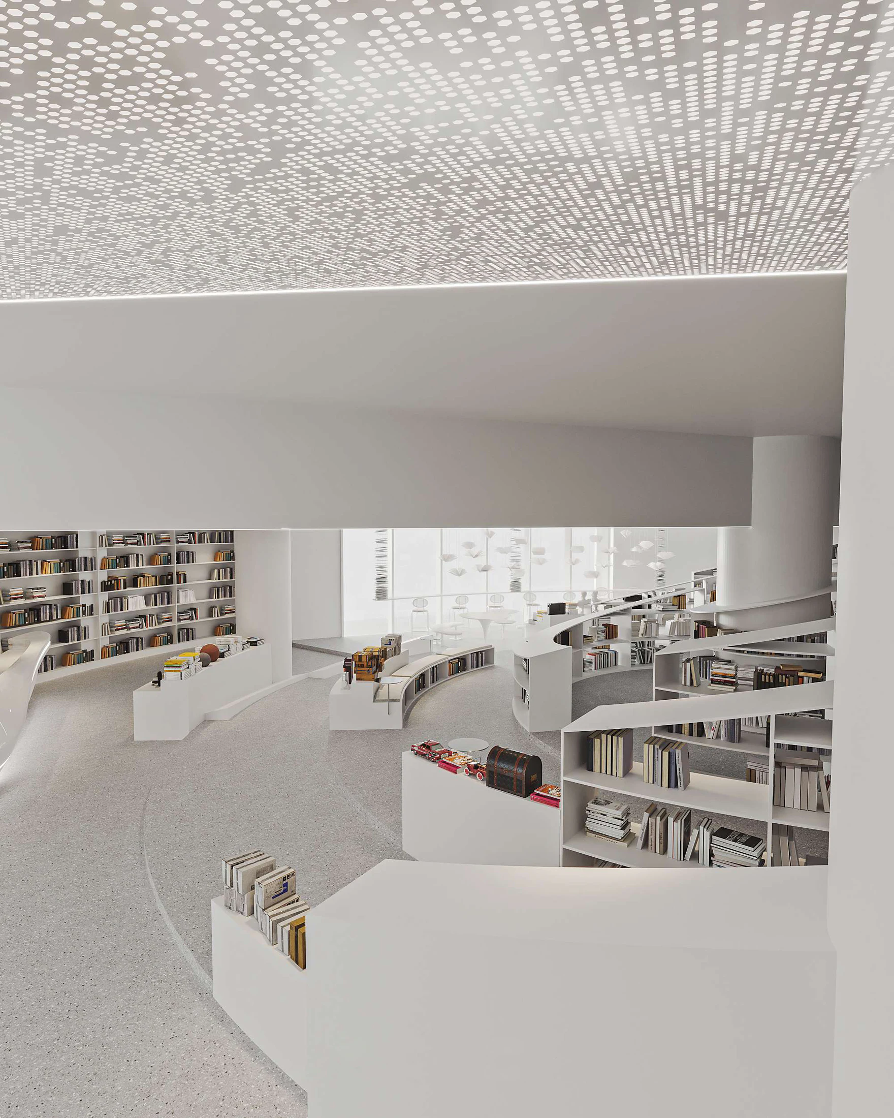 HOMESEE Nanjing New Concept Bookstore Commercial Interior Design commercial interior case image 08