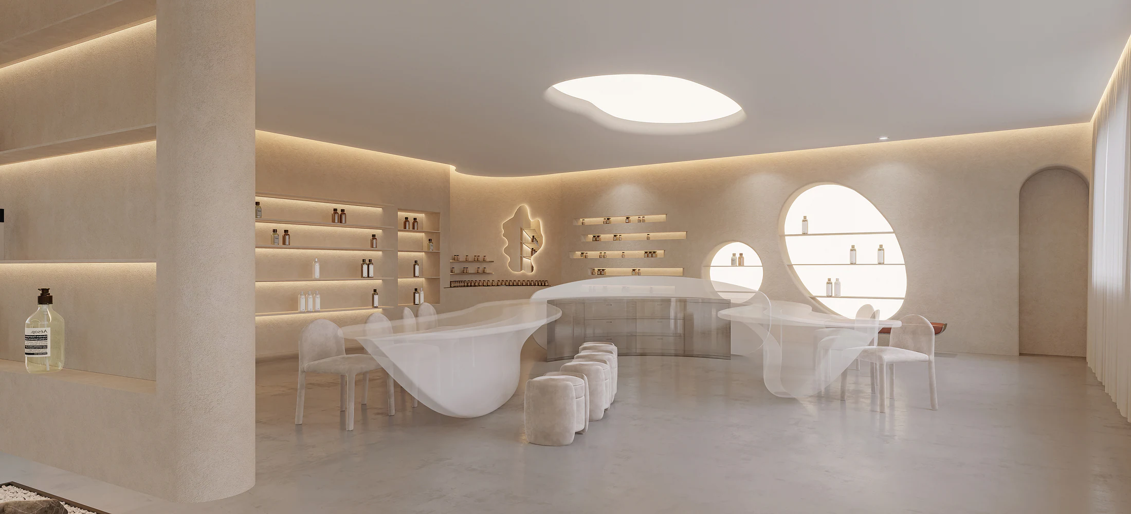 HOMESEE CITTA Wood Tone Library Commercial Interior Design commercial interior case image 06