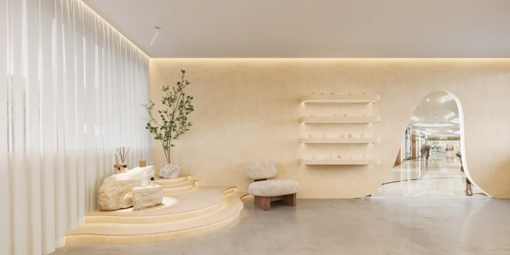 HOMESEE CITTA Wood Tone Library Commercial Interior Design commercial interior case image 08