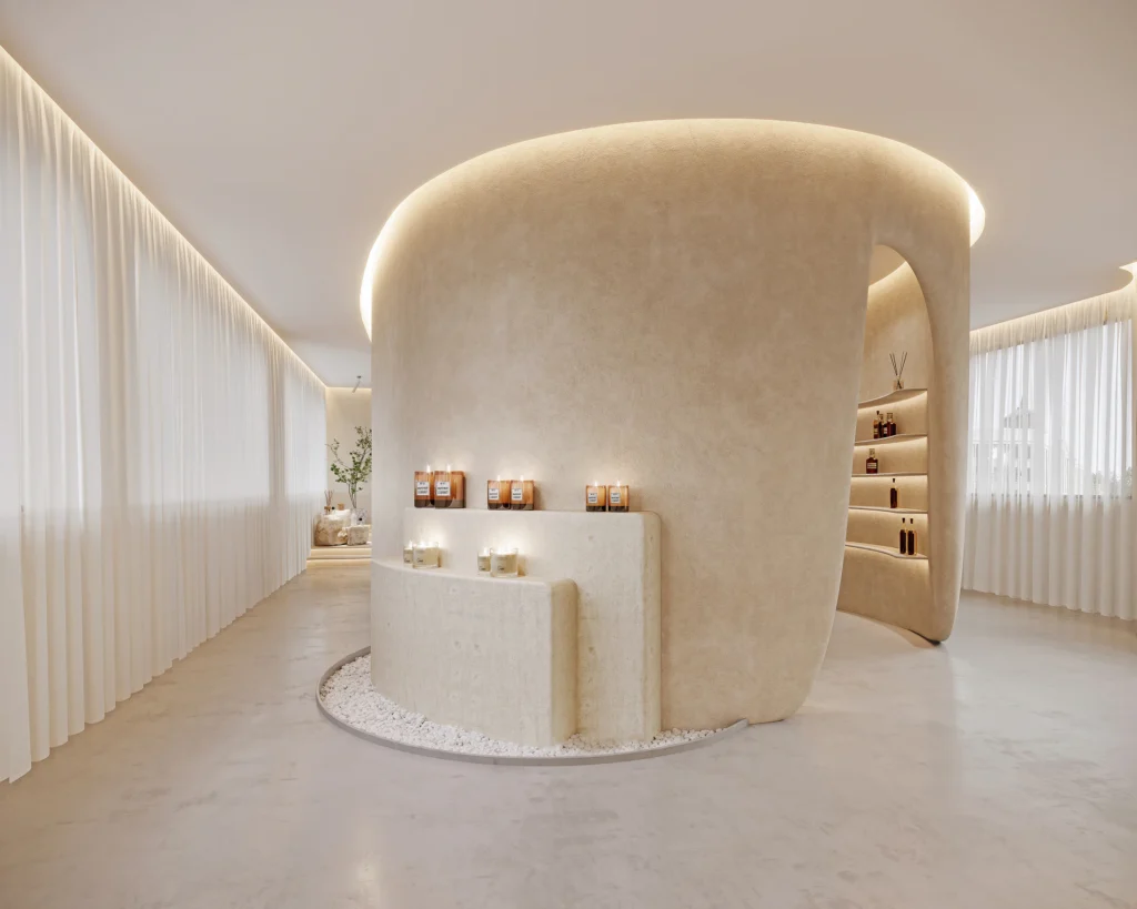 HOMESEE CITTA Wood Tone Library Commercial Interior Design commercial interior case image 09