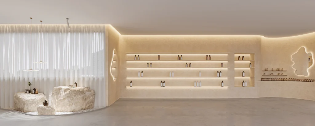 HOMESEE CITTA Wood Tone Library Commercial Interior Design commercial interior case image 10