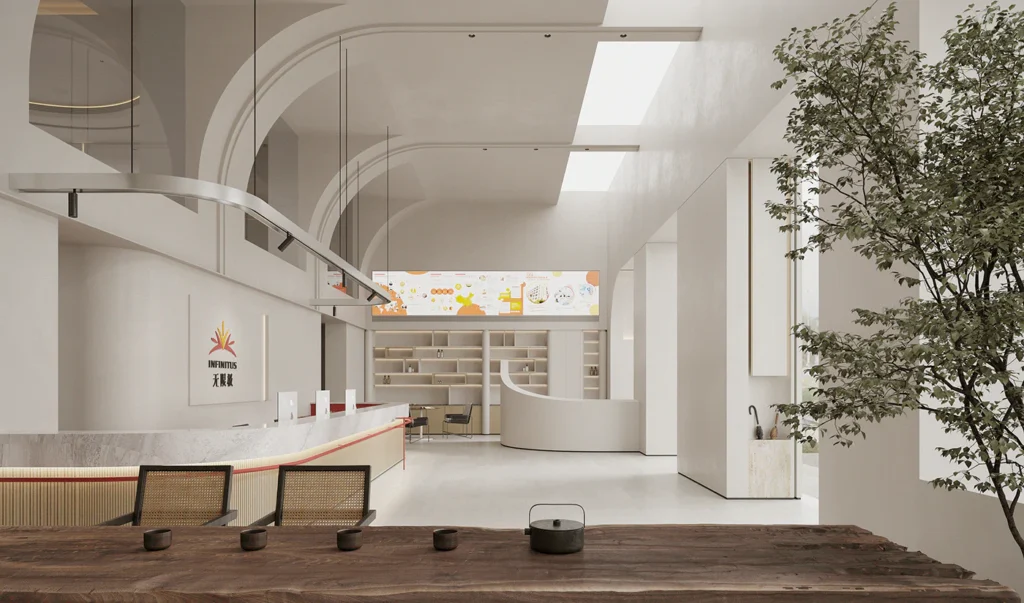 HOMESEE Infinitus Curved Flagship Store Commercial Interior Design commercial interior case image 08