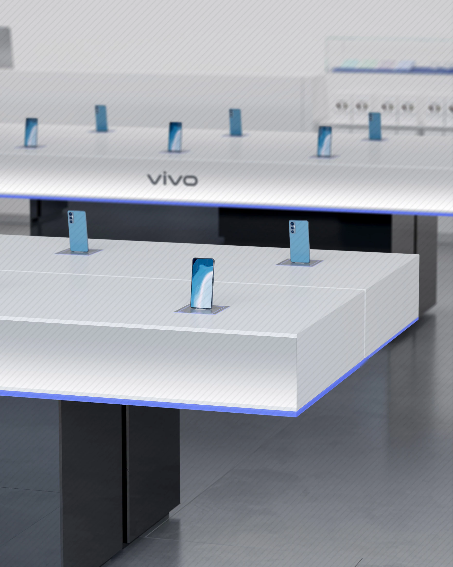 HOMESEE vivo Retail Zone Store Commercial Interior Design commercial interior case image 03