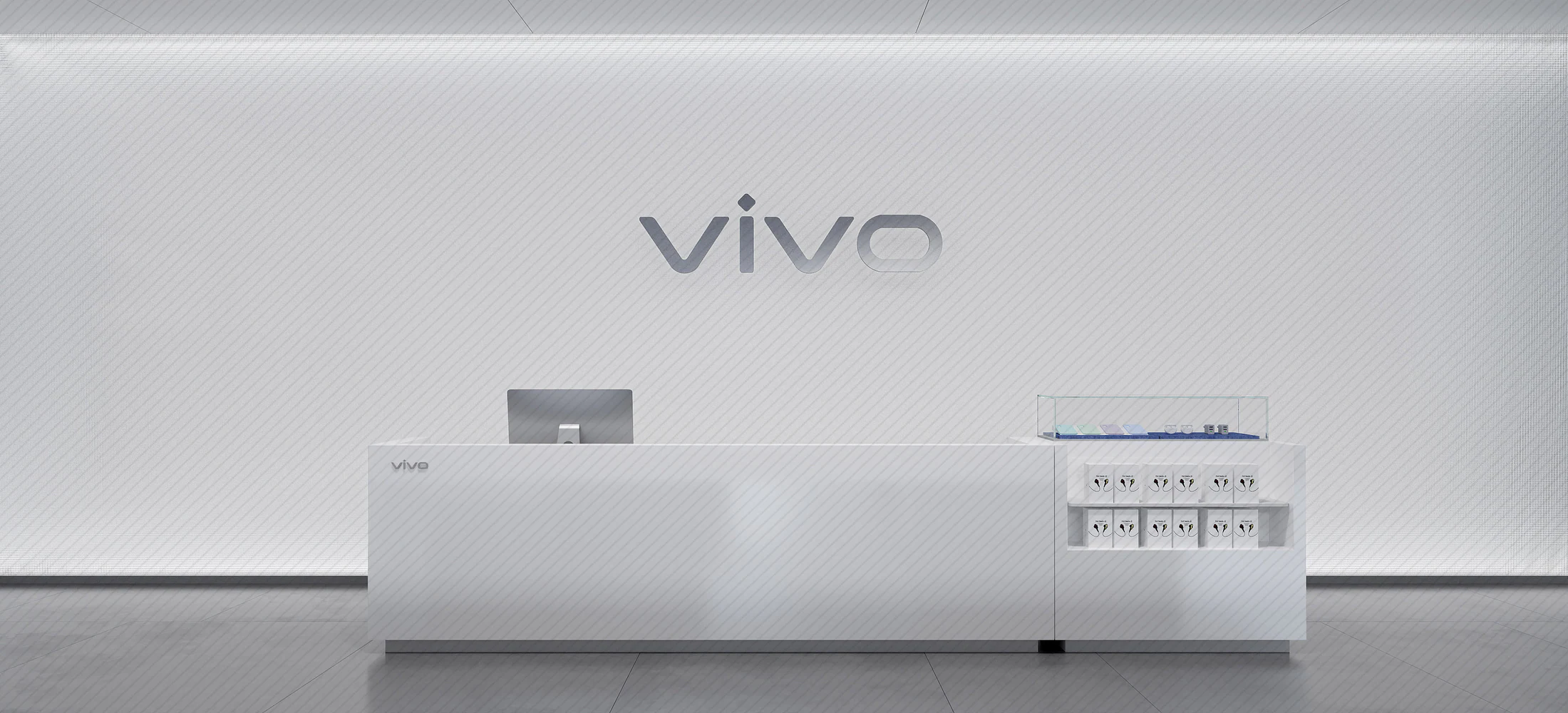 HOMESEE vivo Retail Zone Store Commercial Interior Design commercial interior case image 05