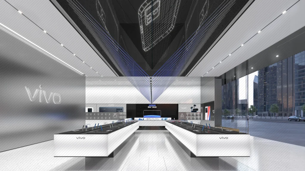 HOMESEE vivo Customer Experience Center Commercial Interior Design commercial interior case image 03