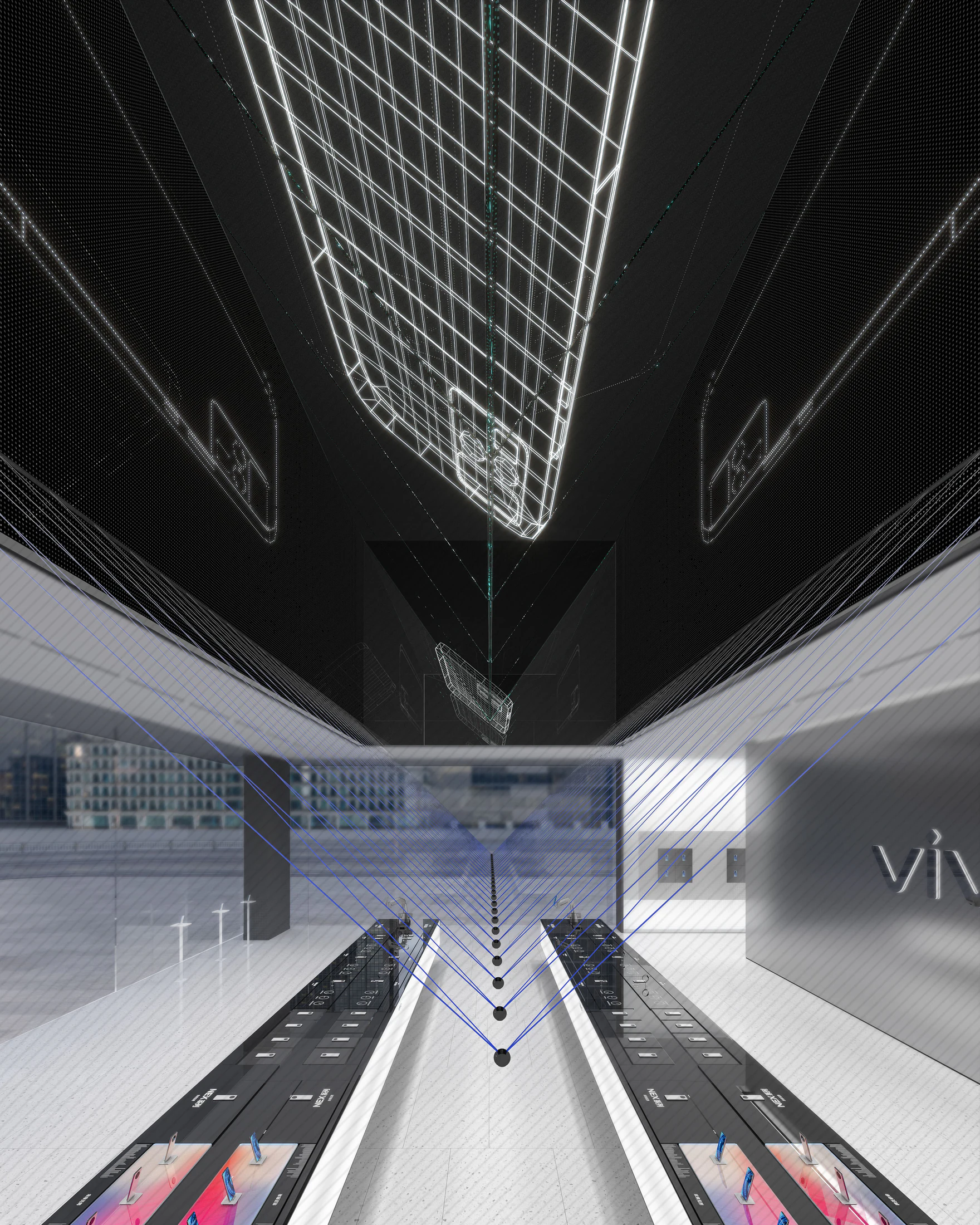 HOMESEE vivo Customer Experience Center Commercial Interior Design commercial interior case image 04