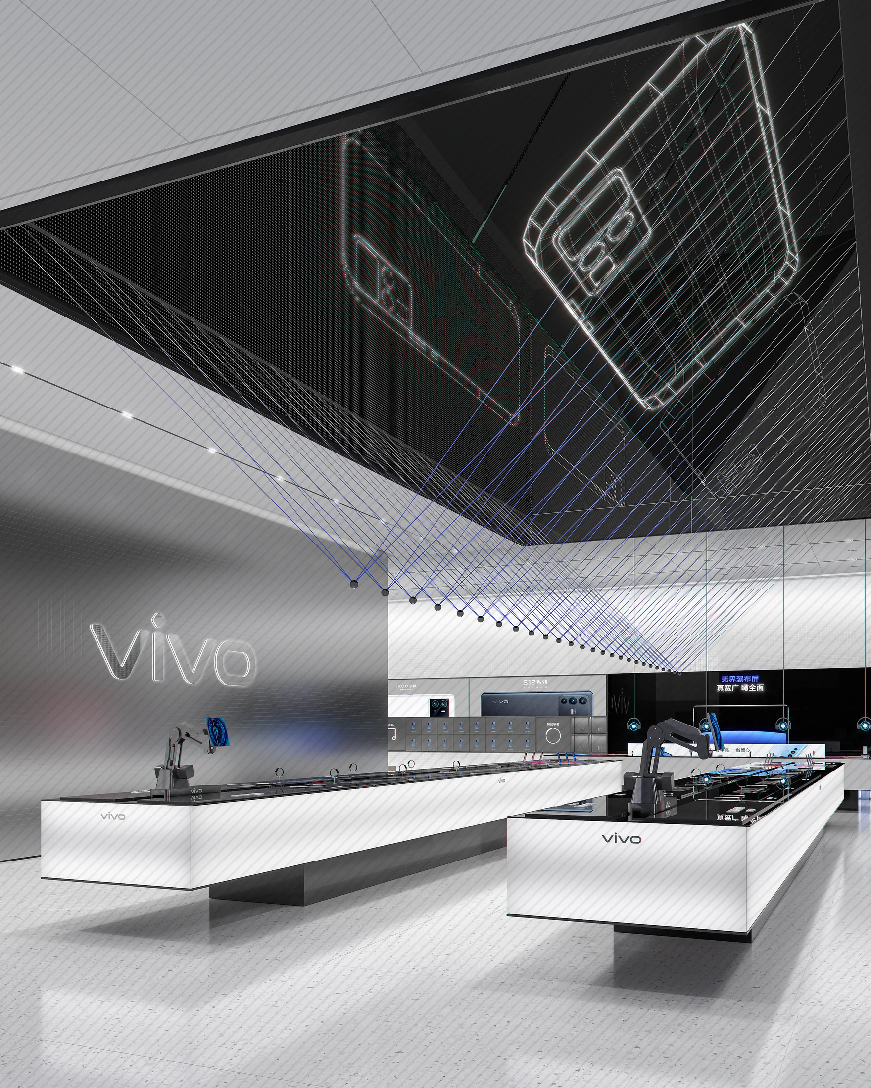 HOMESEE vivo Customer Experience Center Commercial Interior Design commercial interior case image 05