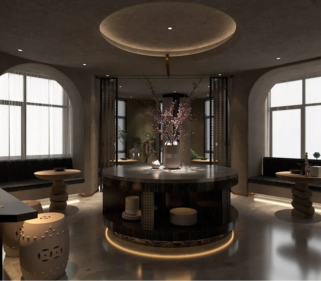HOMESEE Kunming Rushi Yijing SPA Commercial Interior Design commercial interior case image 03