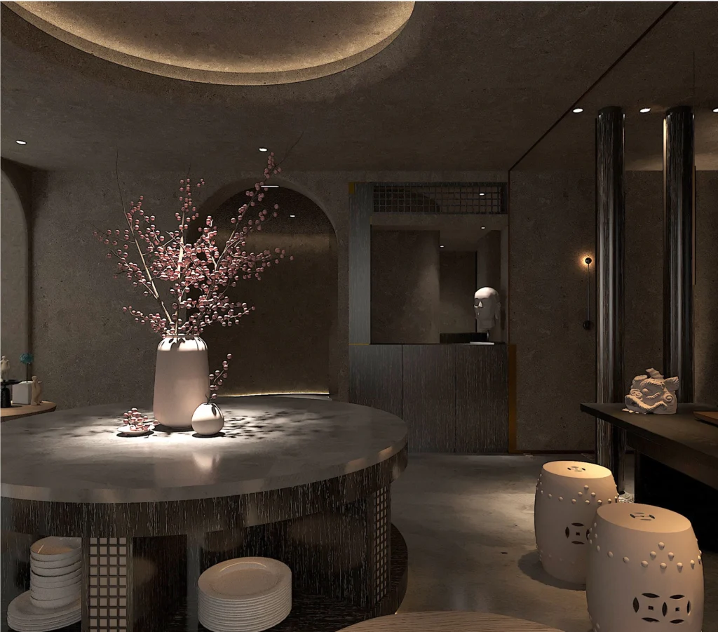 HOMESEE Kunming Rushi Yijing SPA Commercial Interior Design commercial interior case image 06