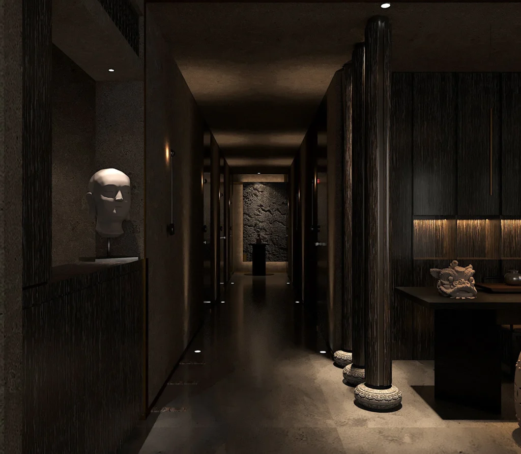 HOMESEE Kunming Rushi Yijing SPA Commercial Interior Design commercial interior case image 07