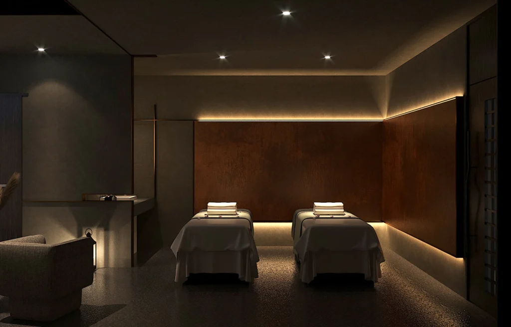 HOMESEE Kunming Rushi Yijing SPA Commercial Interior Design commercial interior case image 10