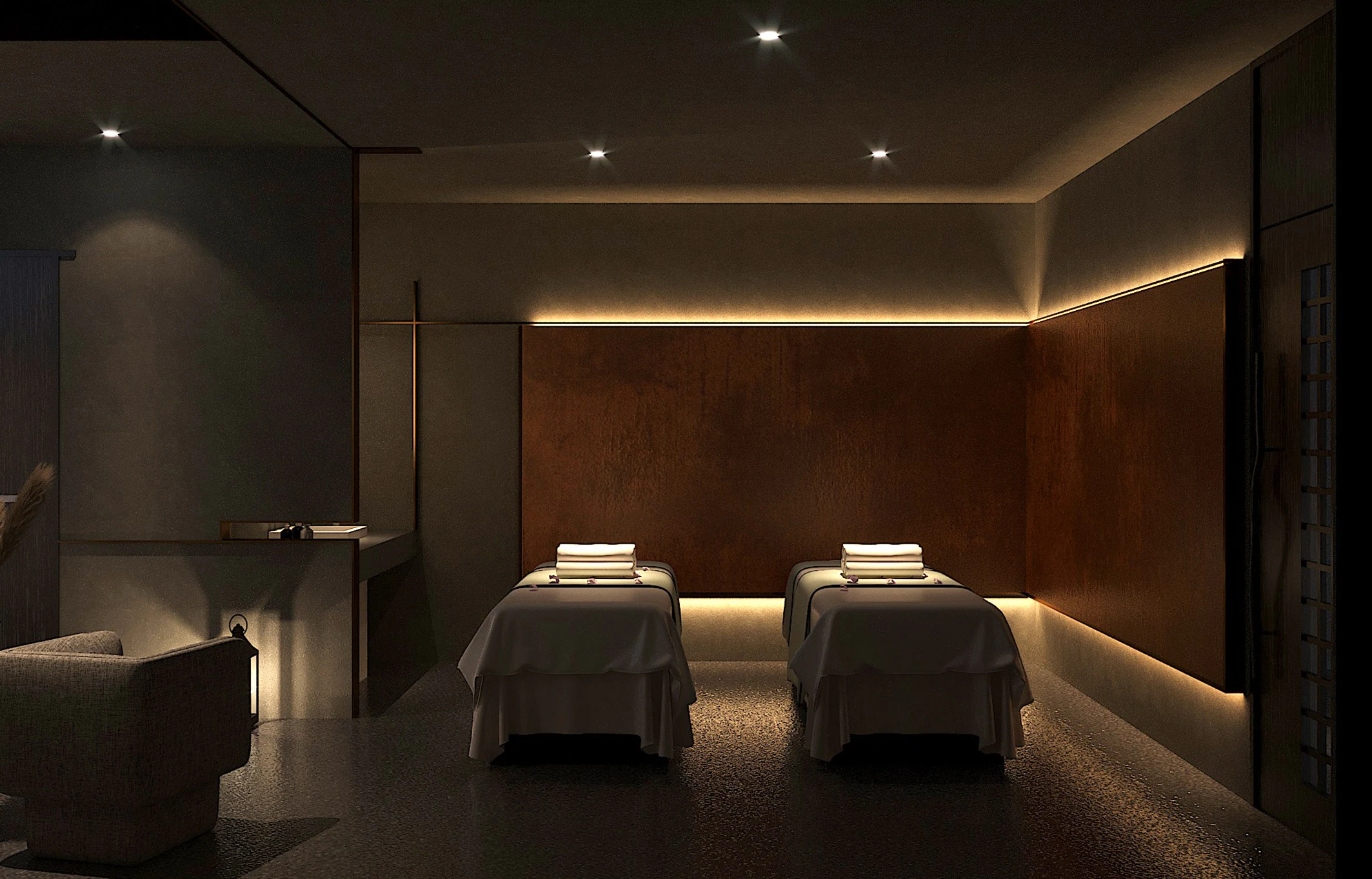 HOMESEE Kunming Rushi Yijing SPA Commercial Interior Design commercial interior case image 10