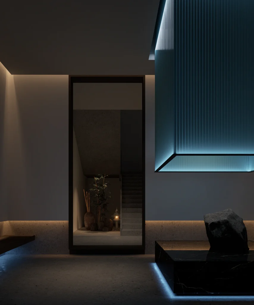 HOMESEE Tianyangtang Chinese Zen Wellness SPA Commercial Interior Design commercial interior case image 02