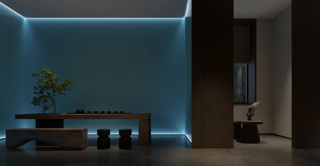 HOMESEE Tianyangtang Chinese Zen Wellness SPA Commercial Interior Design commercial interior case image 03