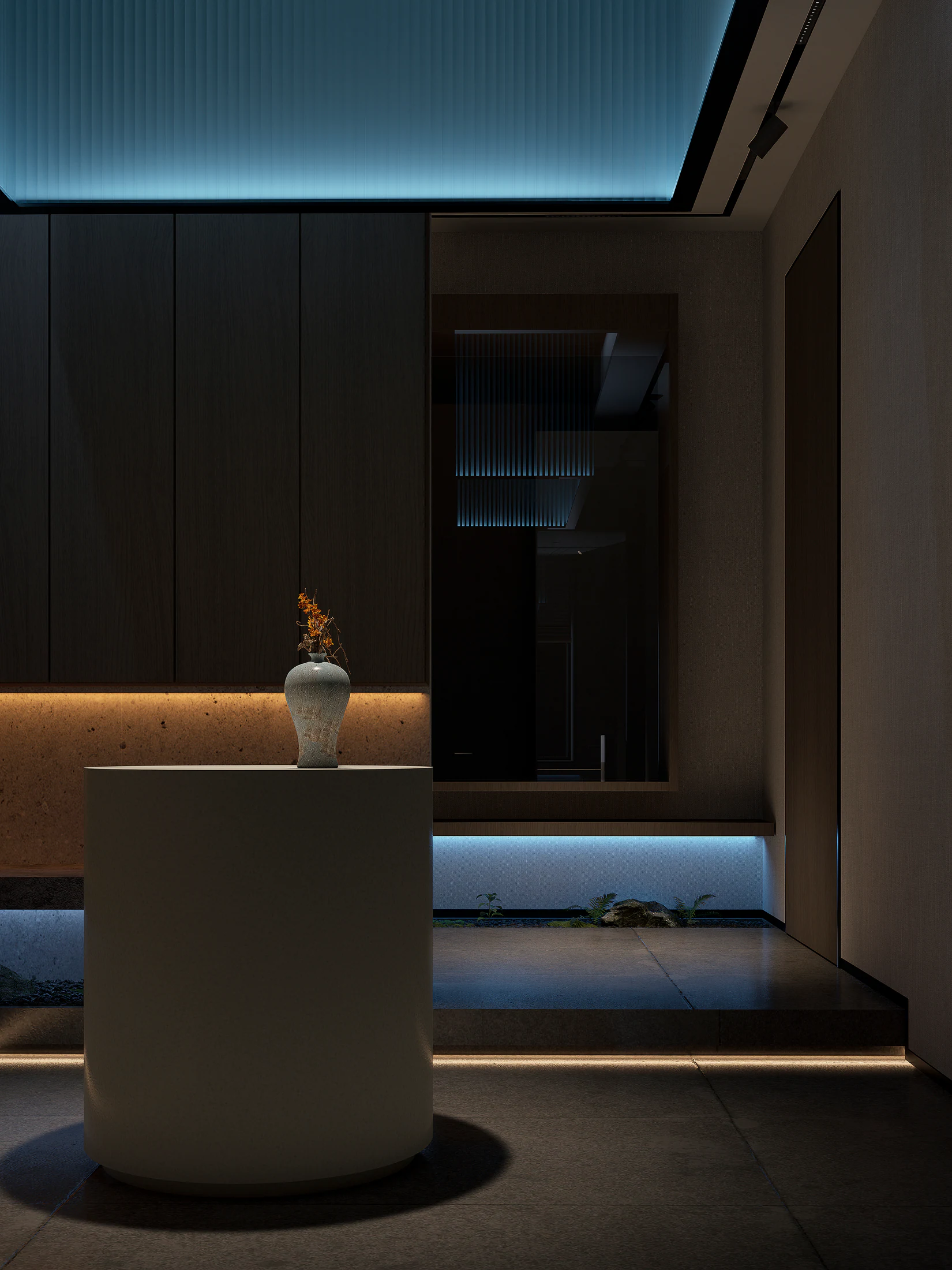 HOMESEE Tianyangtang Chinese Zen Wellness SPA Commercial Interior Design commercial interior case image 05