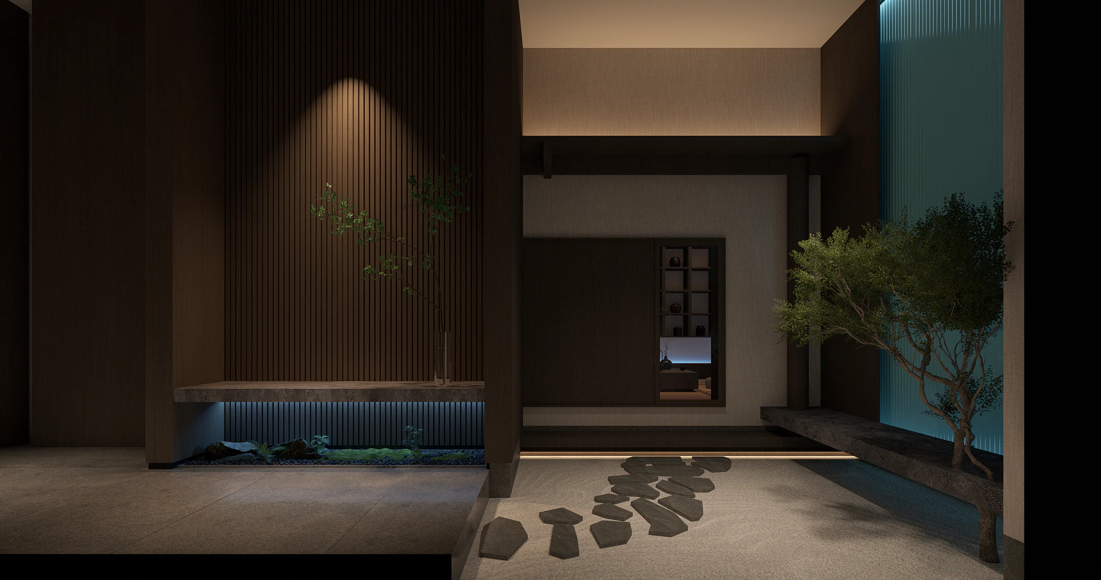 HOMESEE Tianyangtang Chinese Zen Wellness SPA Commercial Interior Design commercial interior case image 09