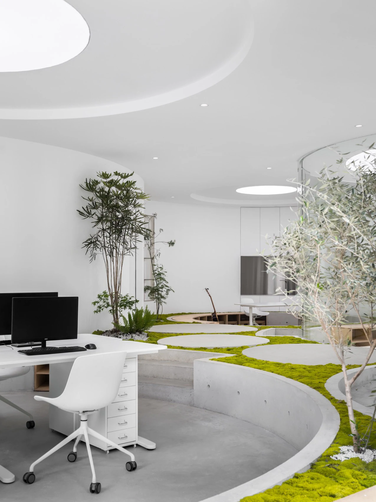 HOMESEE Office U Interior Design office interior case image 02