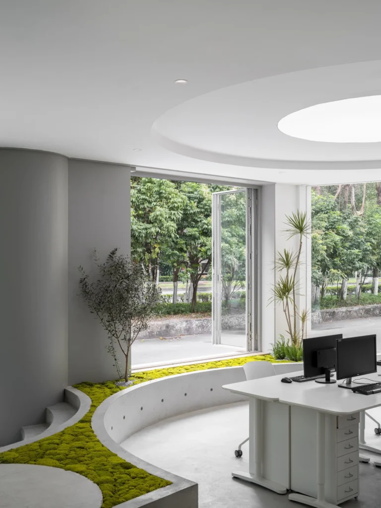 HOMESEE Office U Interior Design office interior case image 07