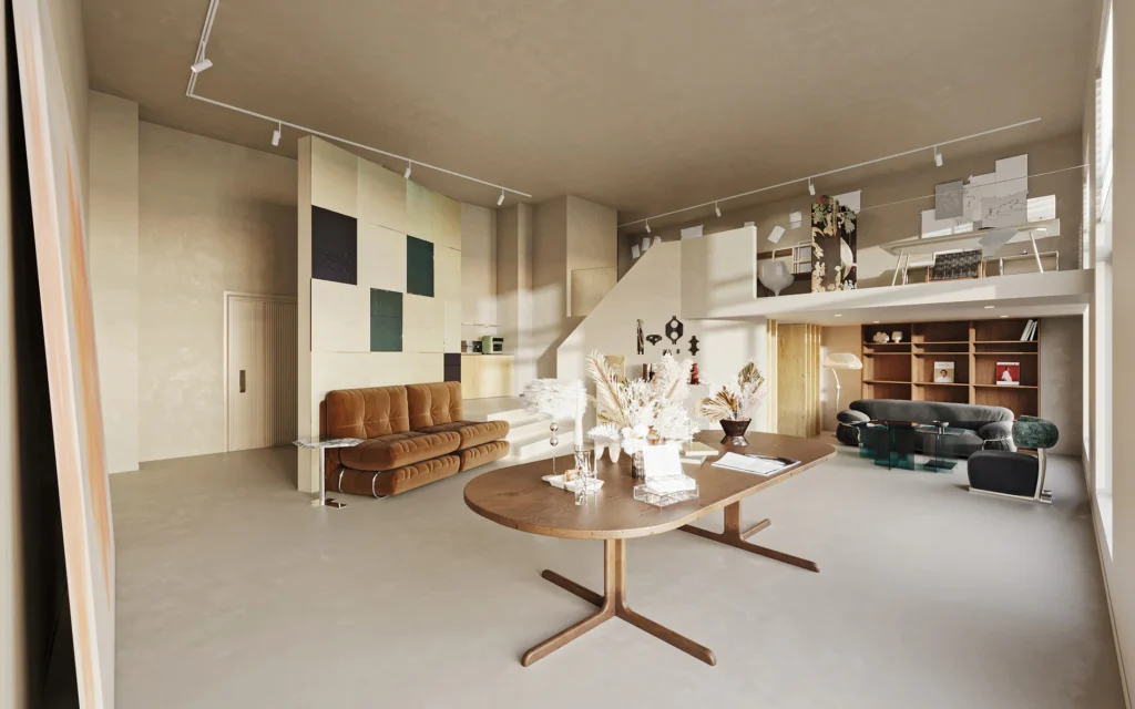 HOMESEE Floral Studio Interior Design office interior case image 05