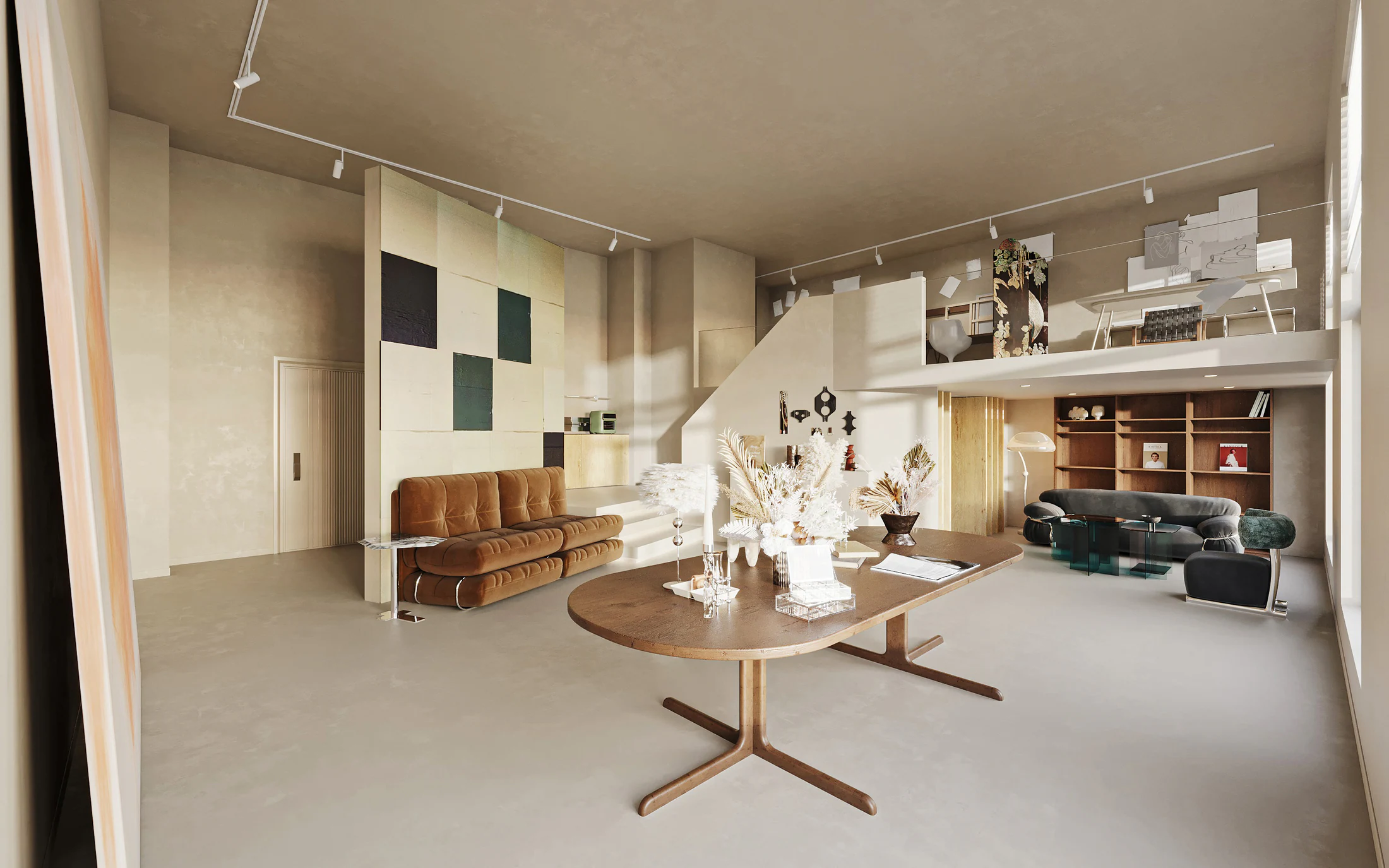 HOMESEE Floral Studio Interior Design office interior case image 05