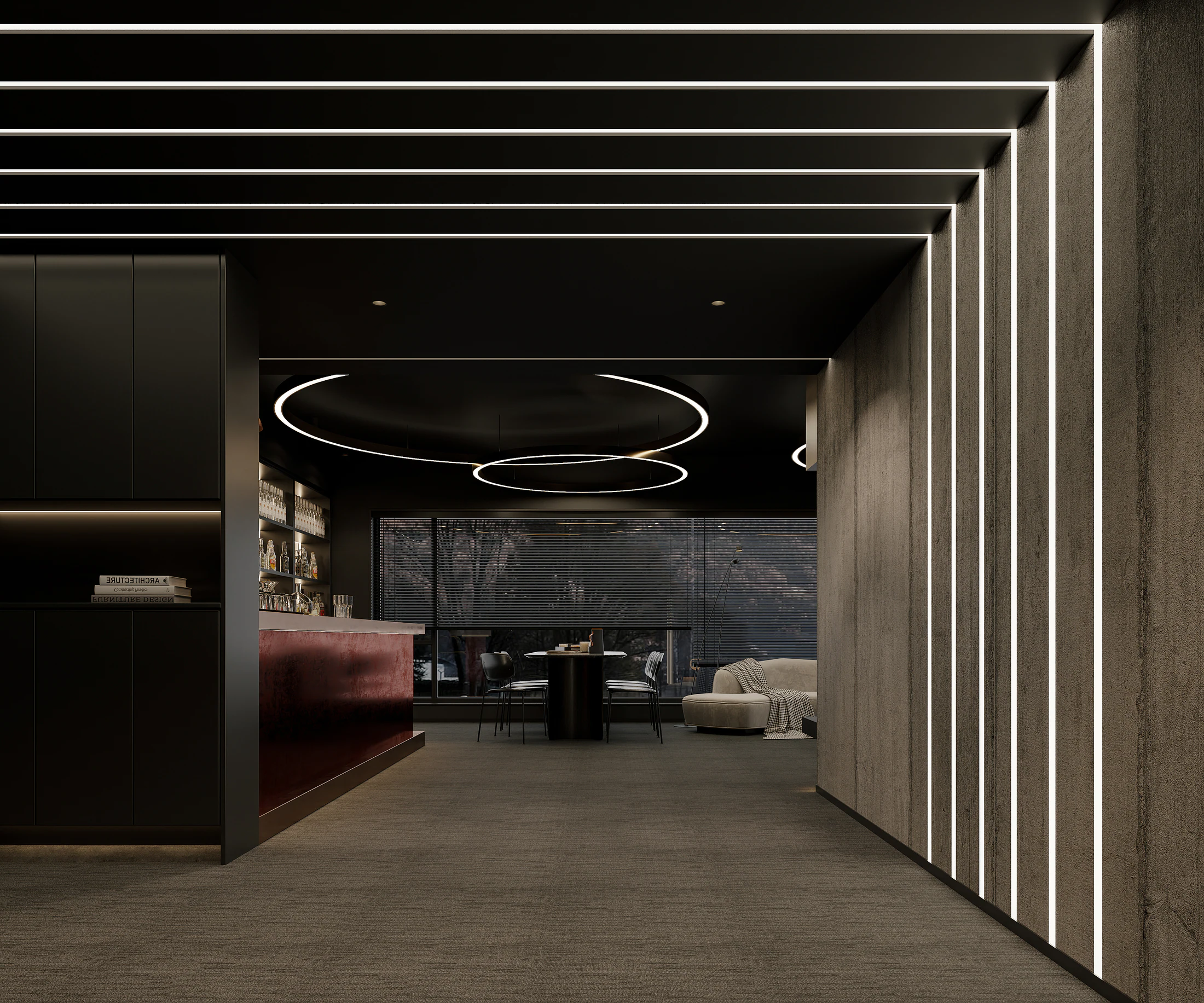 HOMESEE Chengdu IDESCRIBE VISION Office Workspace Interior Design office interior case image 08