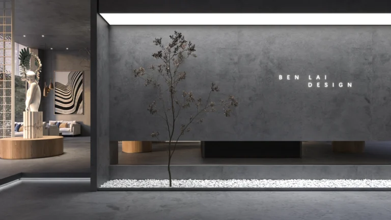 HOMESEE Quiet Night Office Interior Design