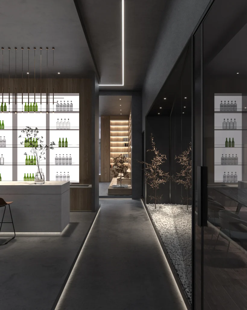 HOMESEE Quiet Night Office Interior Design office interior case image 03