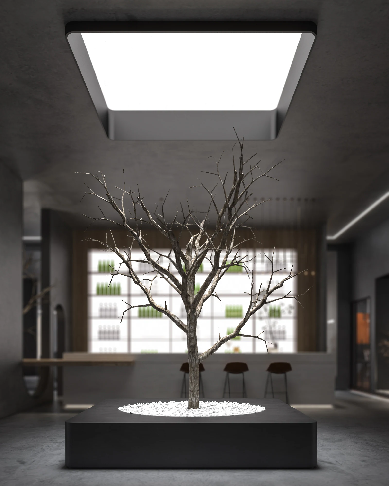 HOMESEE Quiet Night Office Interior Design office interior case image 06