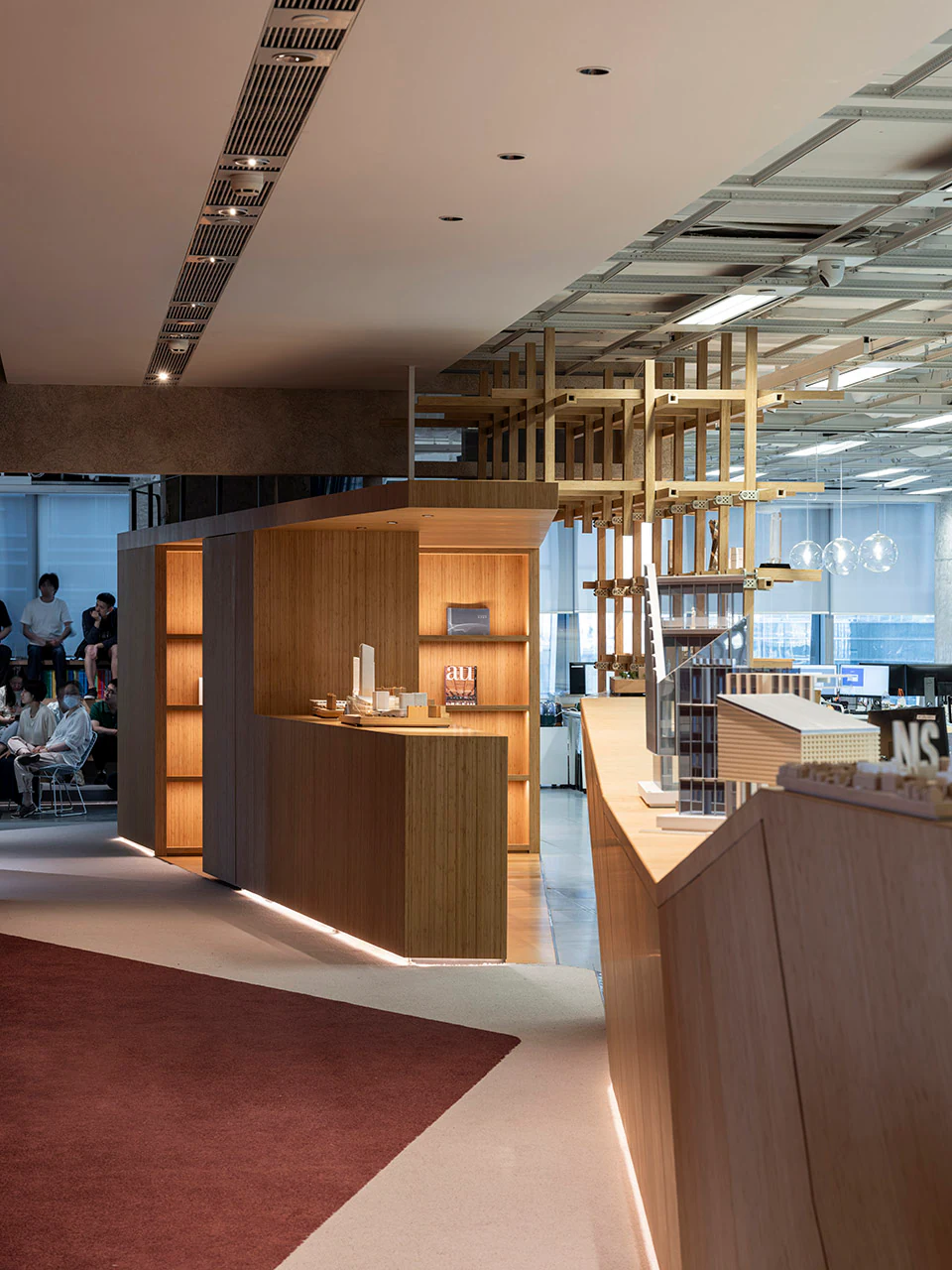 HOMESEE Shanghai Office Workspace Interior Design office interior case image 02