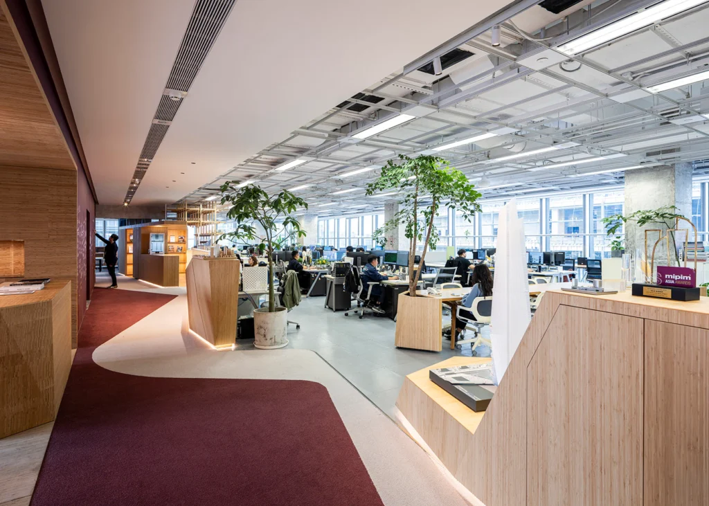 HOMESEE Shanghai Office Workspace Interior Design office interior case image 03