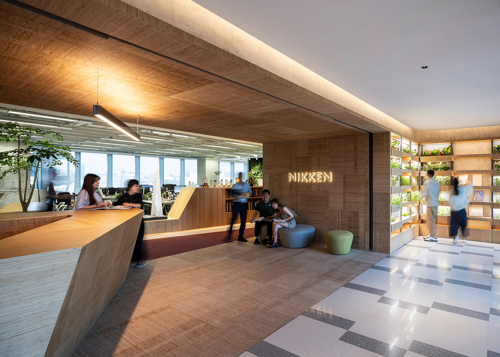 HOMESEE Shanghai Office Workspace Interior Design office interior case image 04