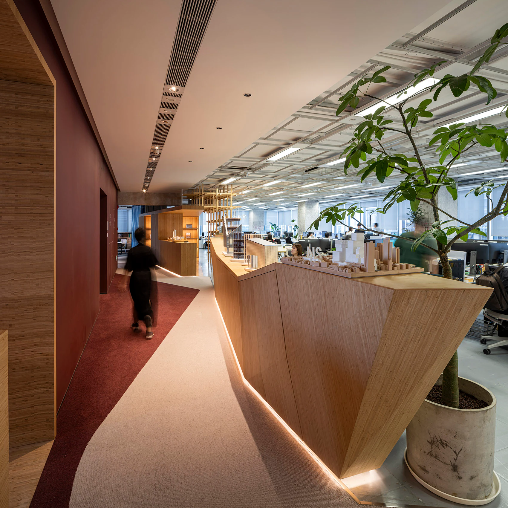 HOMESEE Shanghai Office Workspace Interior Design office interior case image 05