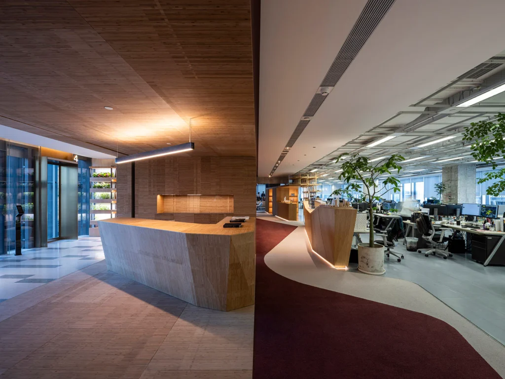 HOMESEE Shanghai Office Workspace Interior Design office interior case image 07