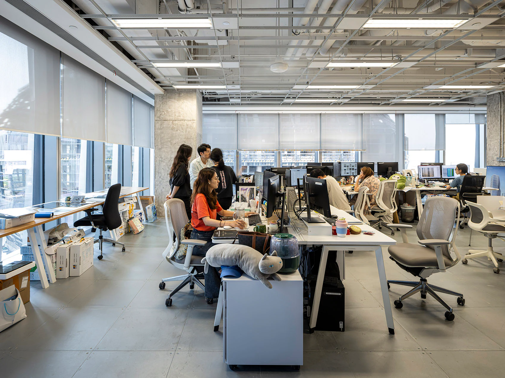 HOMESEE Shanghai Office Workspace Interior Design office interior case image 09