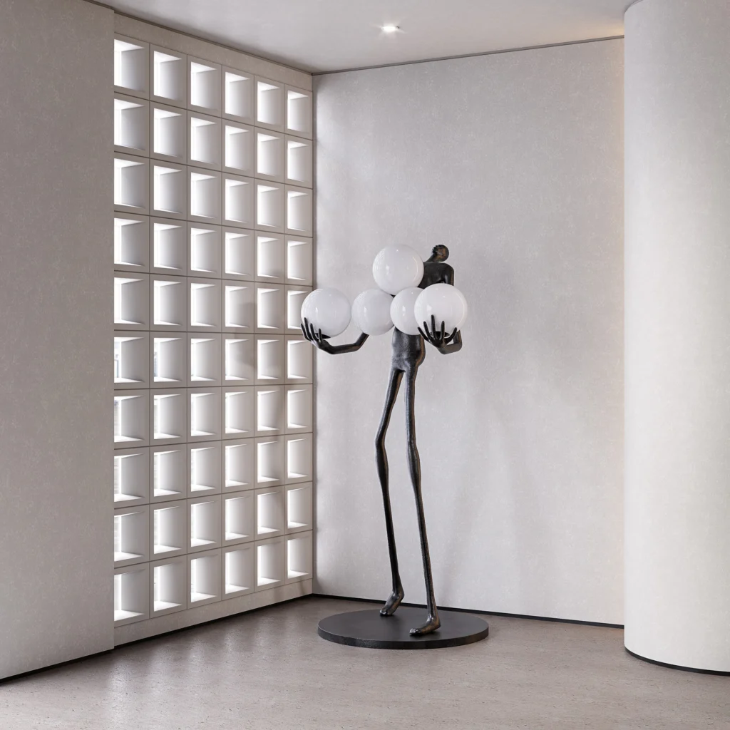 HOMESEE Red Star Macalline Minimal Office Interior Design office interior case image 04