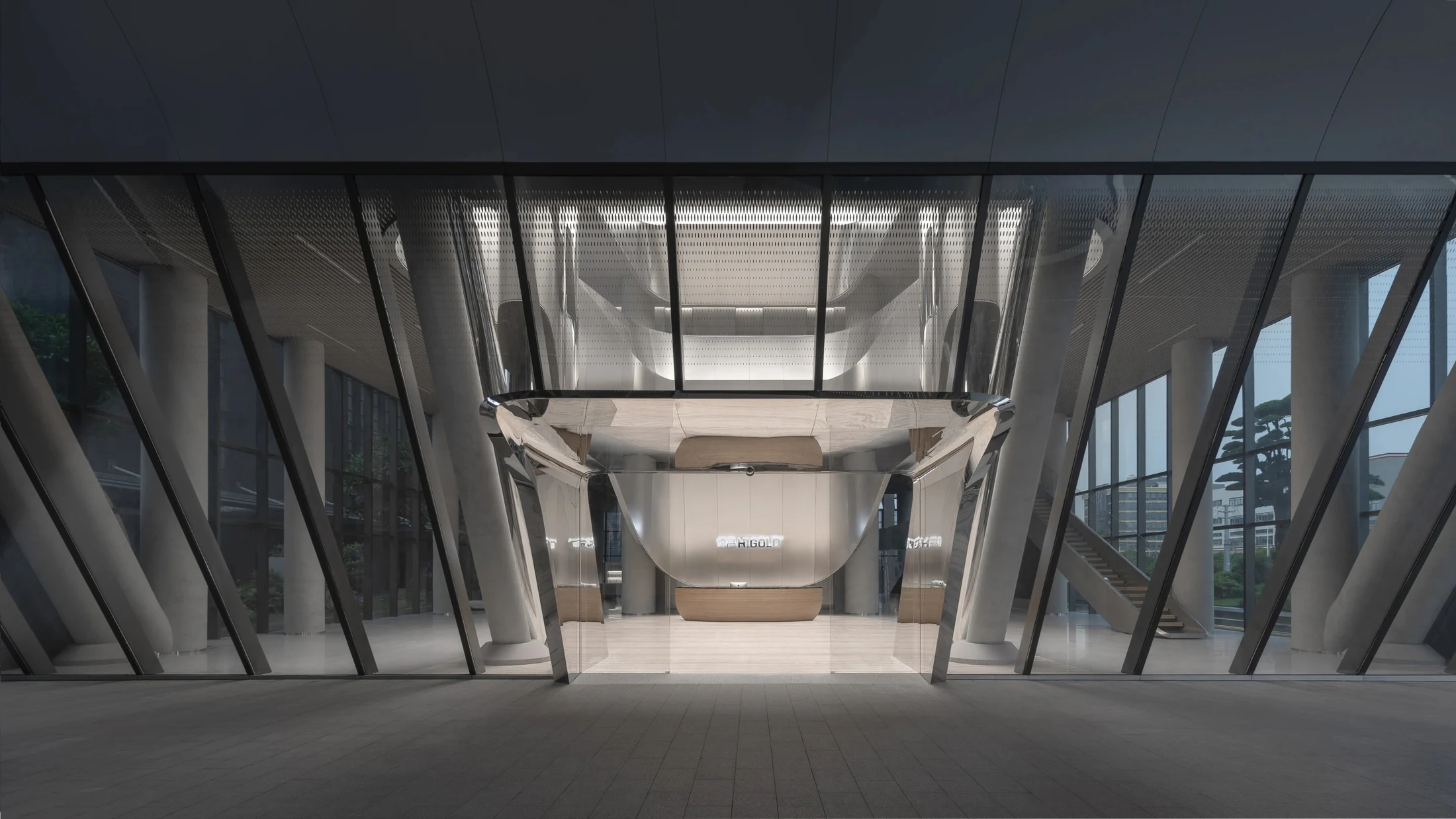 HOMESEE Headquarters Interior Design office interior case image 04