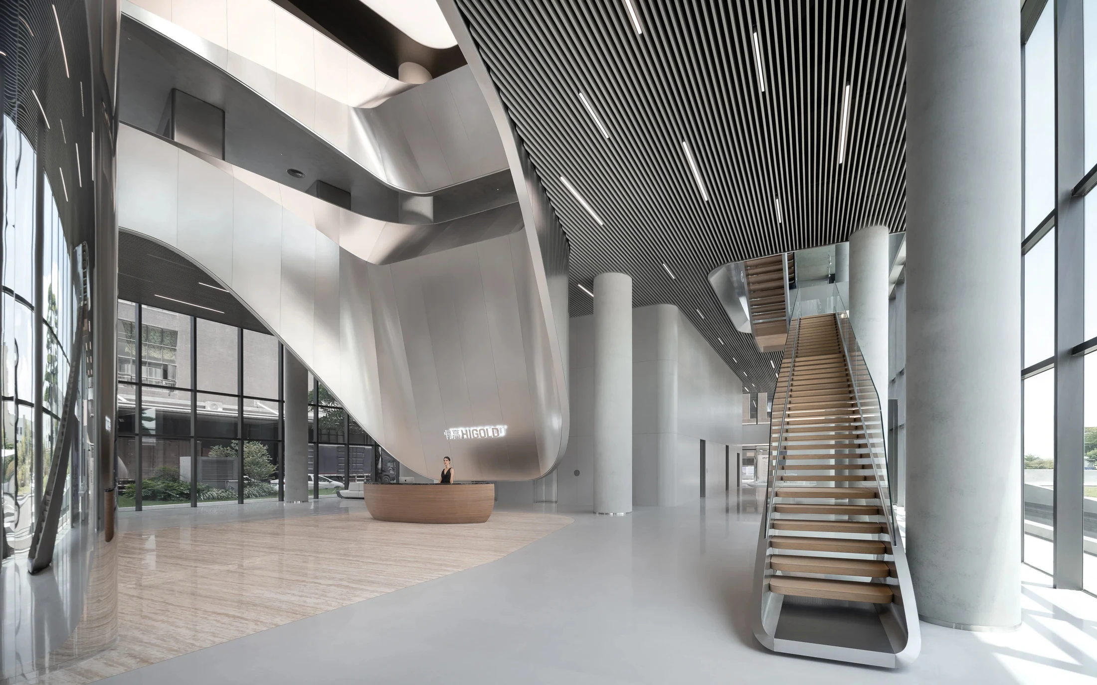 HOMESEE Headquarters Interior Design office interior case image 06