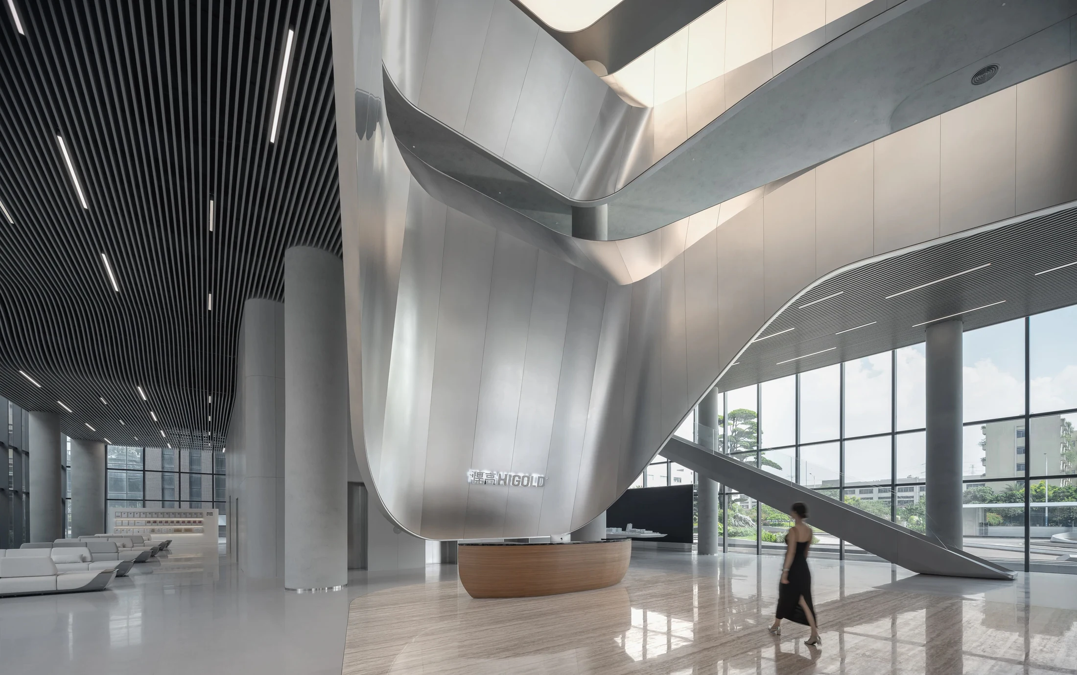 HOMESEE Headquarters Interior Design office interior case image 07