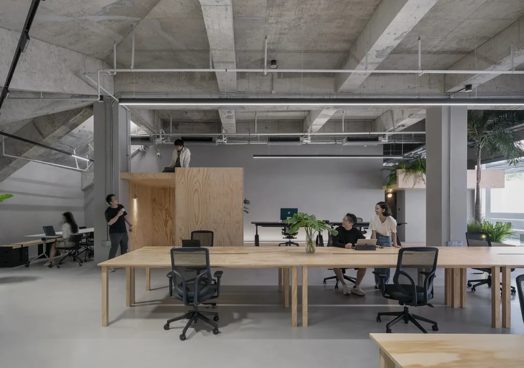 HOMESEE Office Workspace Interior Design office interior case image 06
