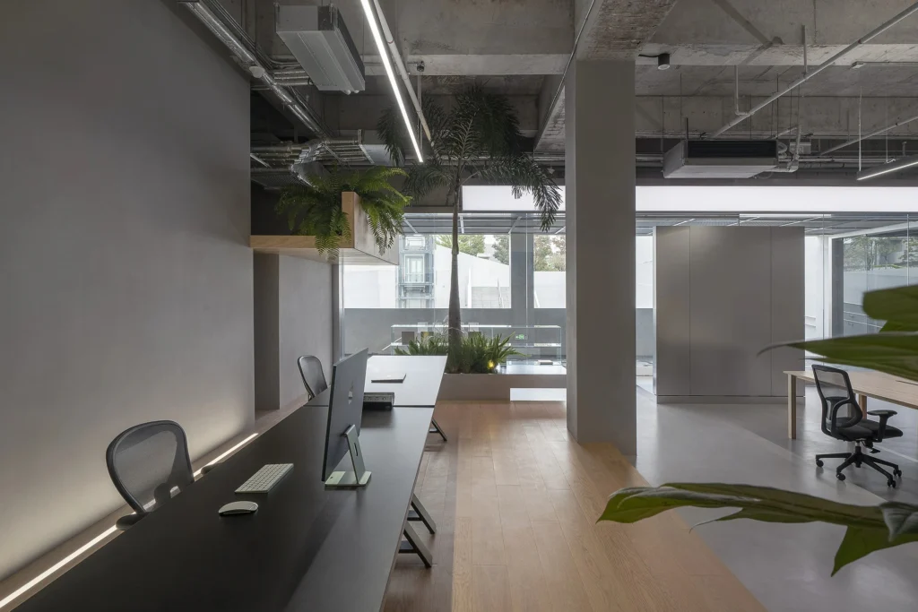 HOMESEE Office Workspace Interior Design office interior case image 10