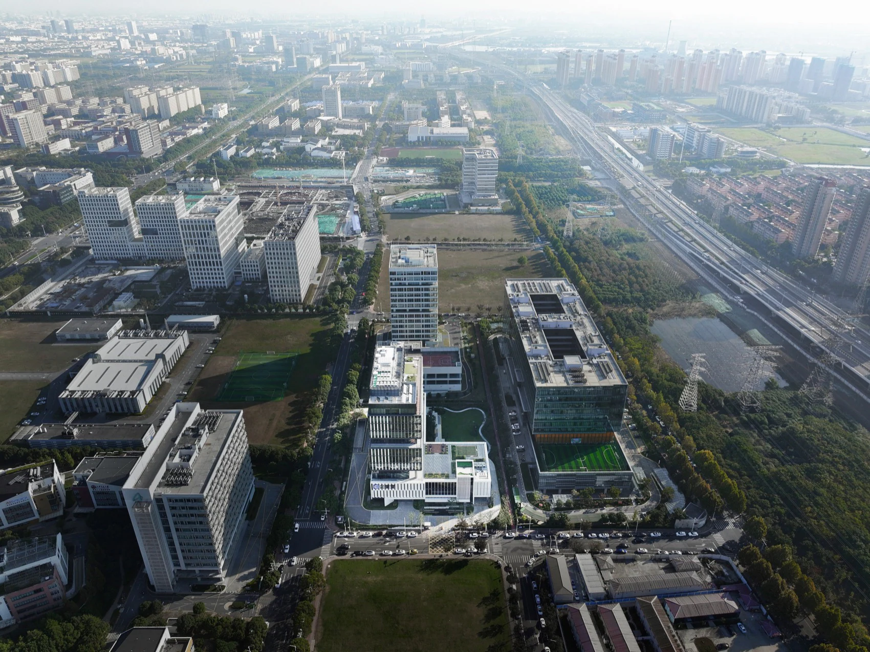 HOMESEE Headquarters Office Building Interior Design office interior case image 04