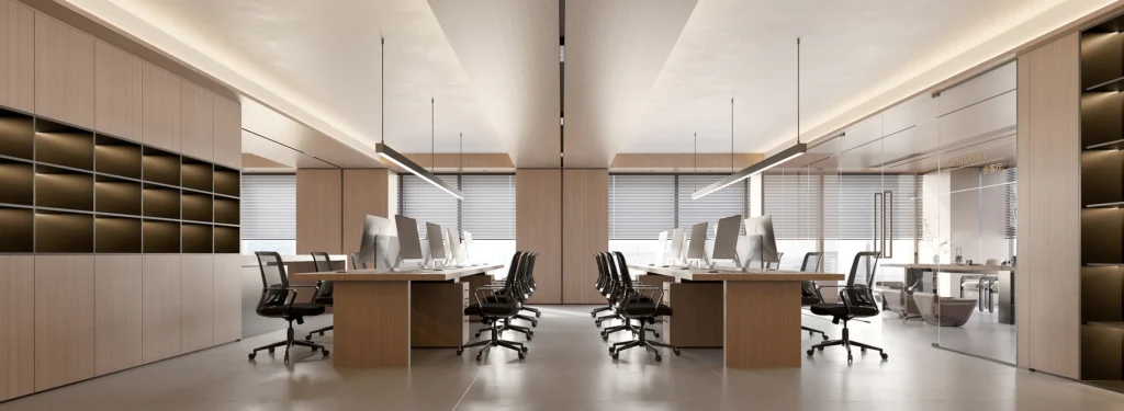 HOMESEE BoShi Education Office Workspace Interior Design office interior case image 02